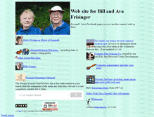 Tablet Screenshot of frisinger.net